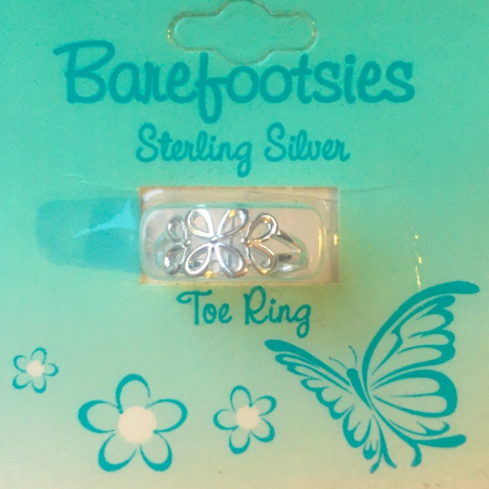 ❤️ Toe Ring Sterling Silver New in package NIP